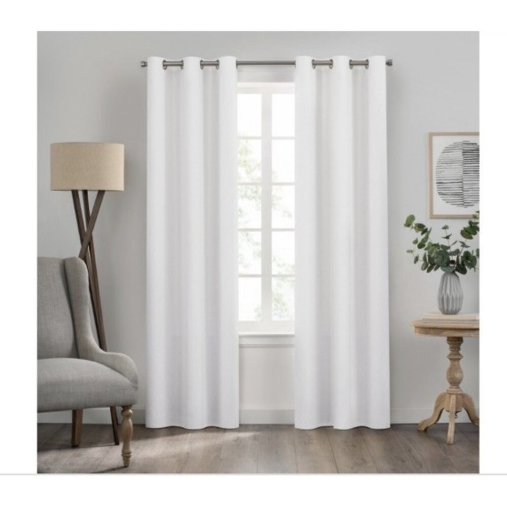 Eclipse Kendall Grommet Top Blackout Single Curtain Panel, 42x54